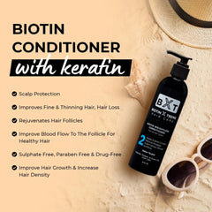 Biotin X Treme bottle label reads color-safe and sulfate-free