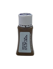 Biotouch brown pigment 15ml bottle cap close-up highlighting natural brow color.