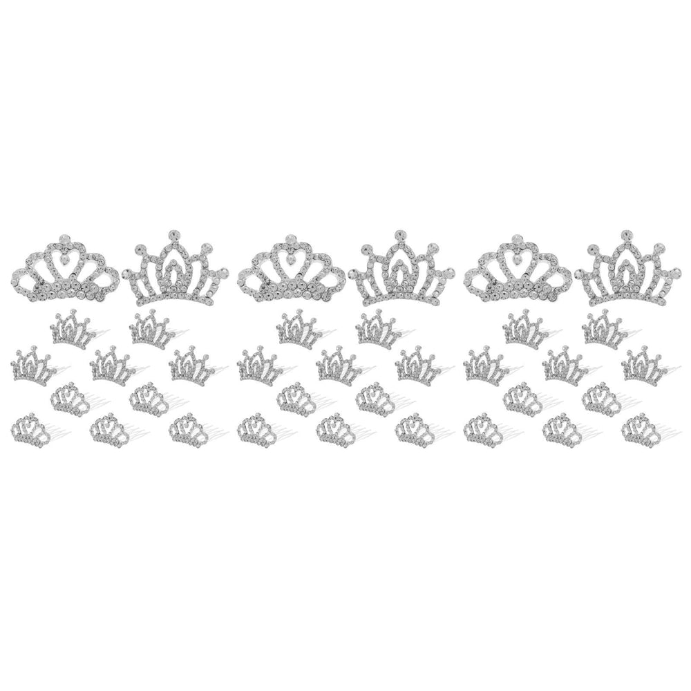 BIUDECO rhinestone clips sparkle in everyday hairstyles for girls