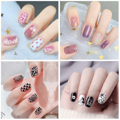 Biutee flower pattern plate for elegant manicure details.