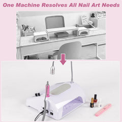 Biutee quiet-operation-dust-extractor reduces noise during sessions.
