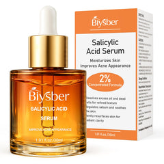 BIYSBER Salicylic Acid Serum bottle for daily exfoliation and clarified pores