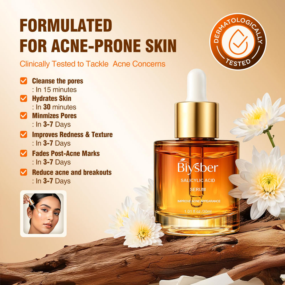 BIYSBER Hydrating serum locking in moisture for soft skin