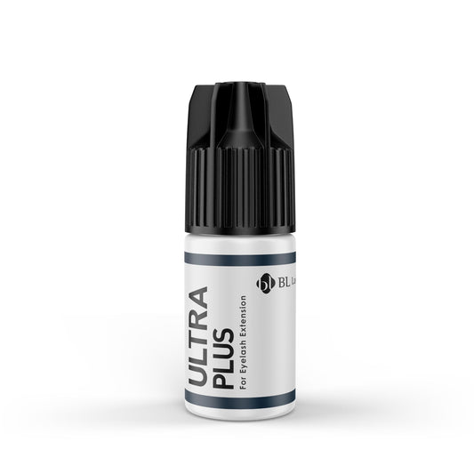 BL Lashes Ultra Plus fast-dry action for quick lash extensions.