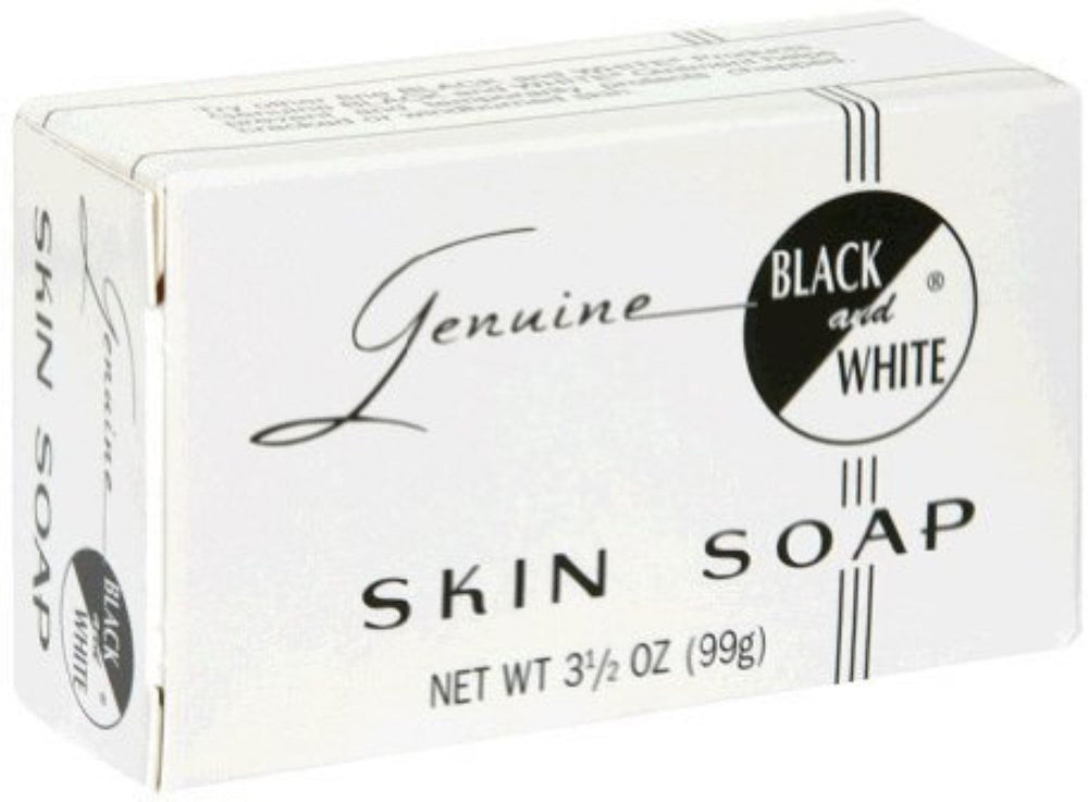 Black and White skin soap bar pack of 12 for balanced, refreshed skin