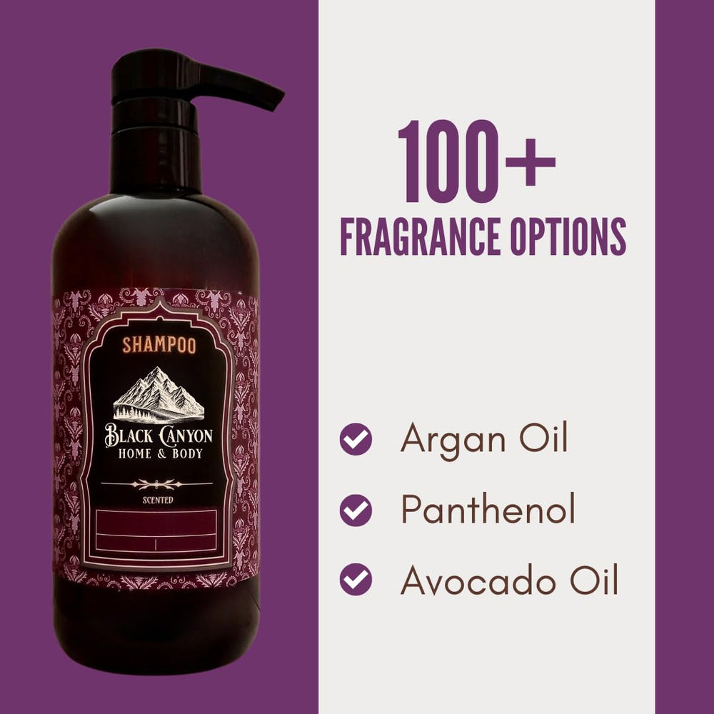 Ingredients spotlight with argan oil and pro vitamin B-5 nourishing strands.