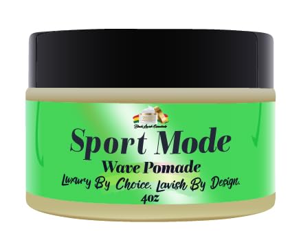 Black Lavish Essentials Sport Mode Pomade bottle front; bold, non-greasy hold.