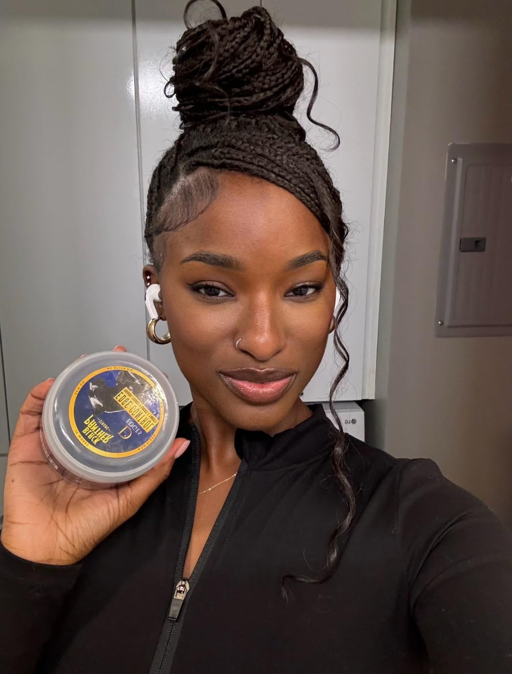 Shelf-ready packaging display for Black Panther Strong edge control—easy to buy