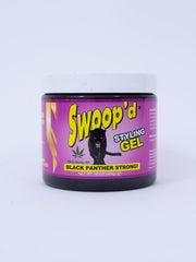 Black Panther Strong Swoop'd Styling Gel fits daily styling routines.