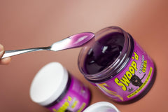 Black Panther Strong Swoop'd Styling Gel with strong hold and defined shapes sans flaking.