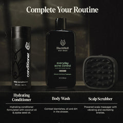 Black Wolf 14oz bottle packaging emphasizes value and consistent performance.