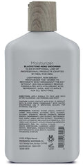 Blackstone moisturizer texture close-up demonstrates smooth application and quick absorption.
