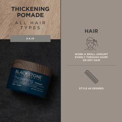 Blackstone Packaging open showing creamy formula and matte finish.