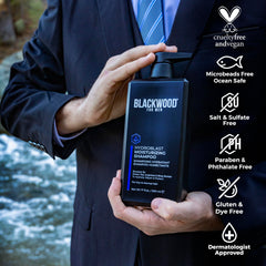 Blackwood For Men Hydroblast ingredients green tea for oil balance