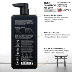 Blackwood For Men Hydroblast lather closeup with rich foam for sensitive scalps