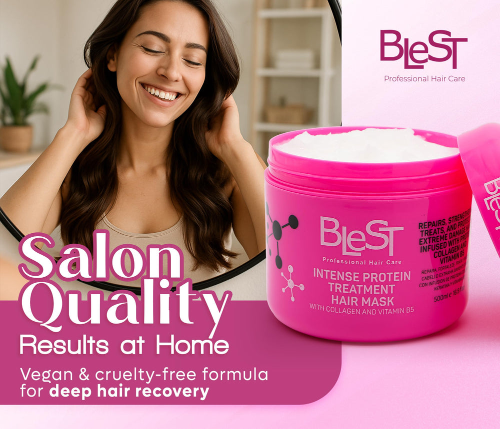 Vegan and cruelty-free credentials accompany BLEST packaging and formula.