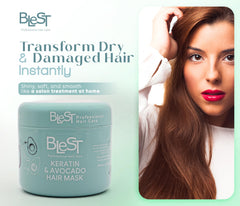 BLEST Professional Hair Care Mask vegan cruelty-free salon-quality care
