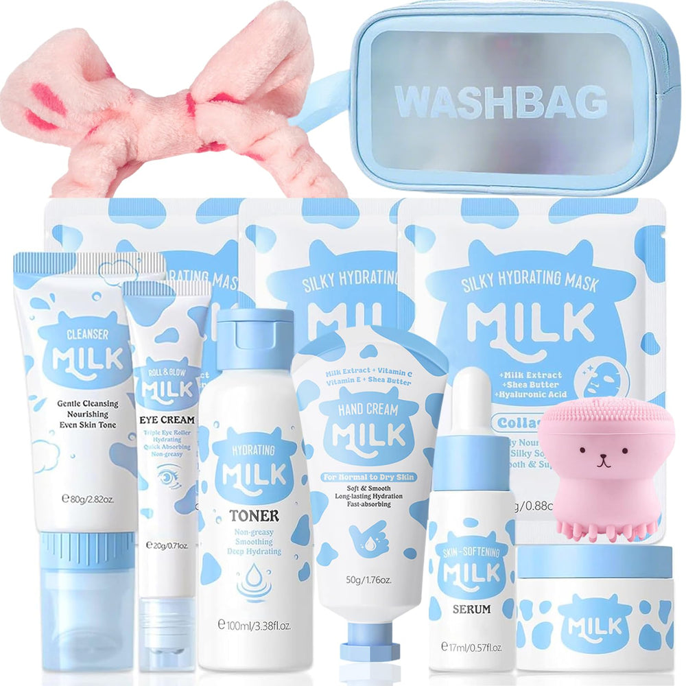 BliBling Milk Skin Set face cleanser for gentle cleansing and hydration