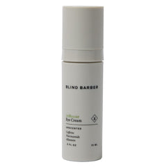Blind Barber triRescue eye cream jar front for men with hydration
