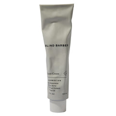 Blind Barber Watermint Gin Shave Cream bottle close-up showing protective lather