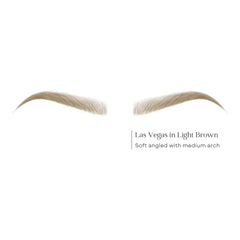 Bliss and Beyond USA waterproof eyebrow tattoo for reliable shower-safe wear.