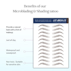 Bliss and Beyond USA long-lasting brow stickers support all-day confidence