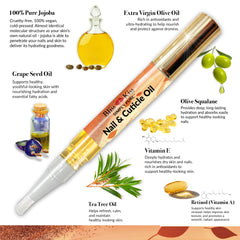 Bliss Kiss mess-free pen for precise nail care on the go