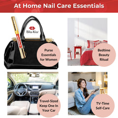 Compact, travel-friendly nail oil pens for on-the-go touchups.