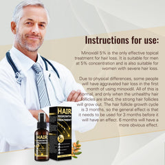 BLISSMATE daily-use spray may support thicker-looking hair over time.