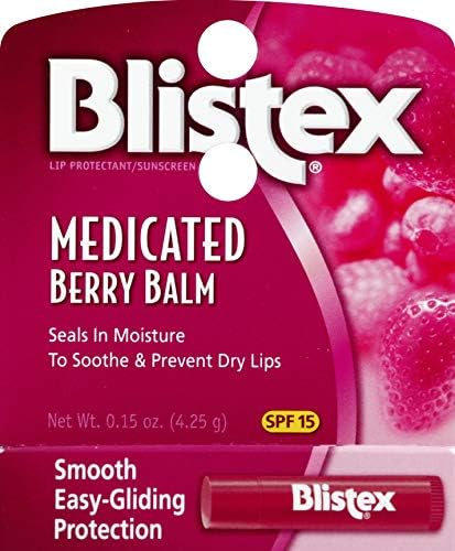 Individually-packaged Blistex Berry Lip Balm for mess-free on-the-go use