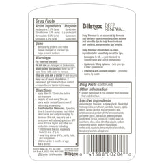 Close-up of Blistex Deep Renewal Lip Balm SPF 15 tubes; ready for outdoor protection and nourishment.