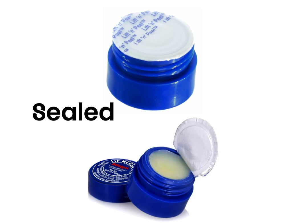 Lip Medex forms a barrier to dryness for lips.