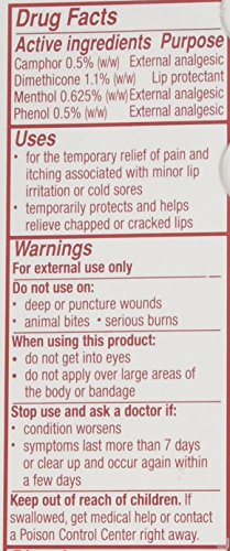 Blistex Lip Ointment used as lipstick base before color for a smooth canvas.
