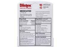 Blistex SPF 15 lip balm shields lips from sun exposure.