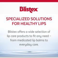 Blistex Silk & Shine lip balm soft-sheen texture promotes comfortable wear all day.