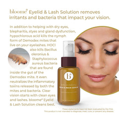 Bloome label close-up confirms fragrance-free, skin-friendly formula