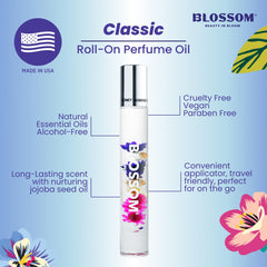 Travel-friendly Blossom Honey Jasmine bottle fits easily in a purse