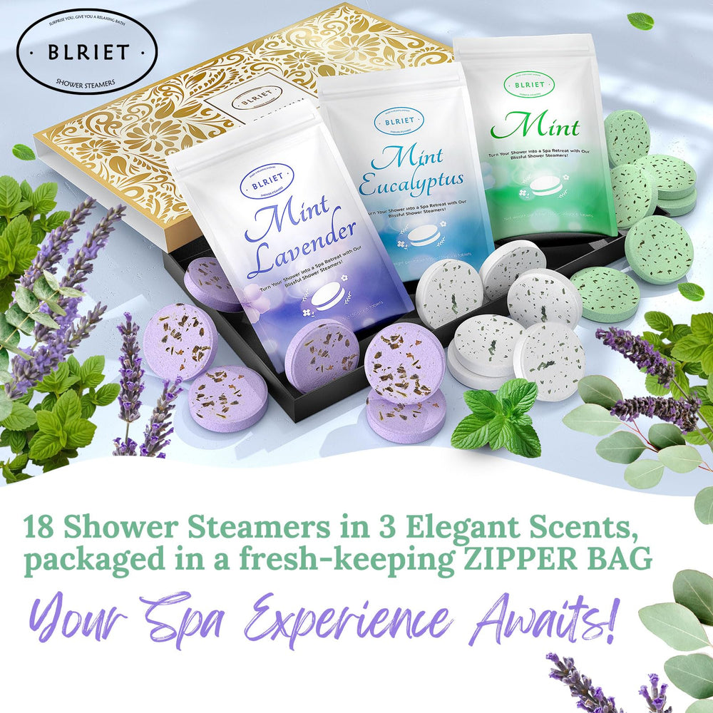 BLRIET peppermint steamers highlighting long-lasting fragrance