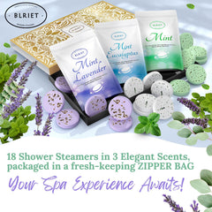 BLRIET peppermint steamers highlighting long-lasting fragrance