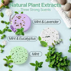BLRIET spa moment in bathroom with rising steam