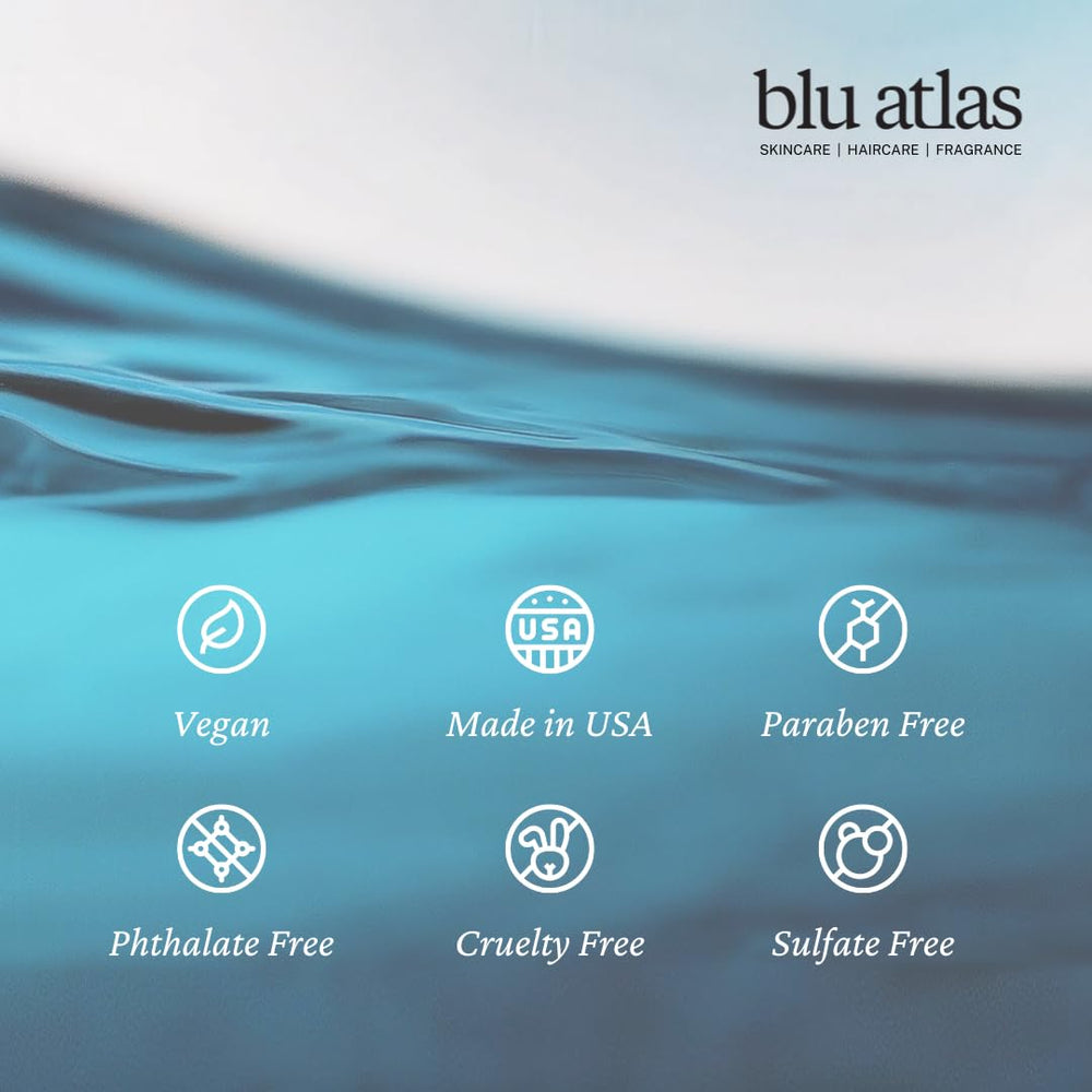 Blu Atlas Bountiful brand logo on white background showcasing clarity and quality.