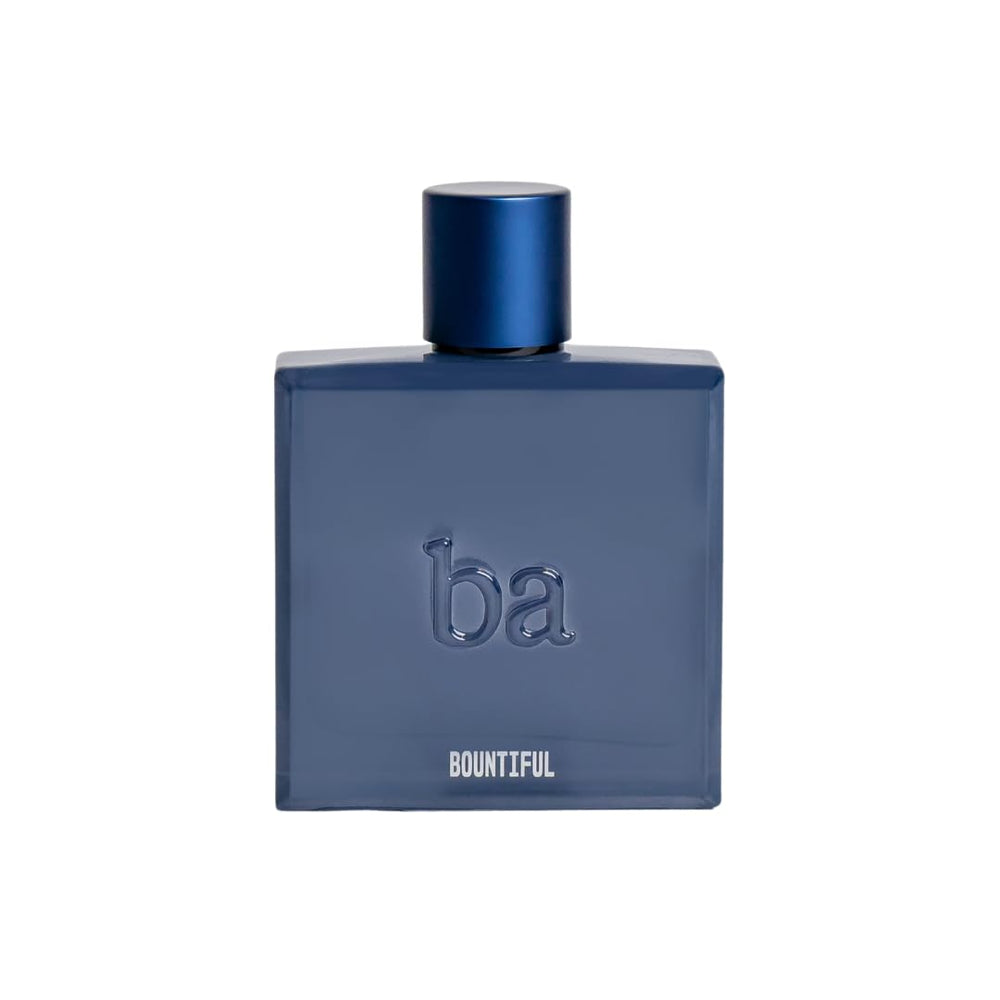 Blu Atlas Bountiful eau de parfum bottle front for everyday sophistication.