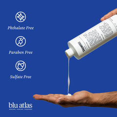 Blu Atlas Coconut Apricot scent close-up conveys tropical aroma