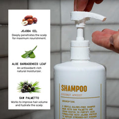 Blu Atlas coconut apricot scent bottle for a refreshing hair experience.