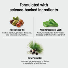 Blu Atlas Shampoo label close-up highlights organic ingredients