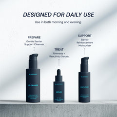 Blueprint Bryan Johnson Gentle Cleanser vegan fragrance-free formula for sensitive routines.