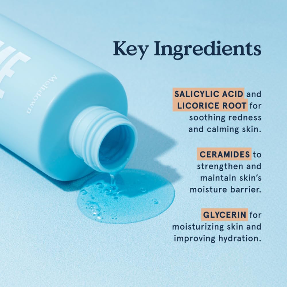 Blume Meltdown closeup texture reveals gentle gel consistency.