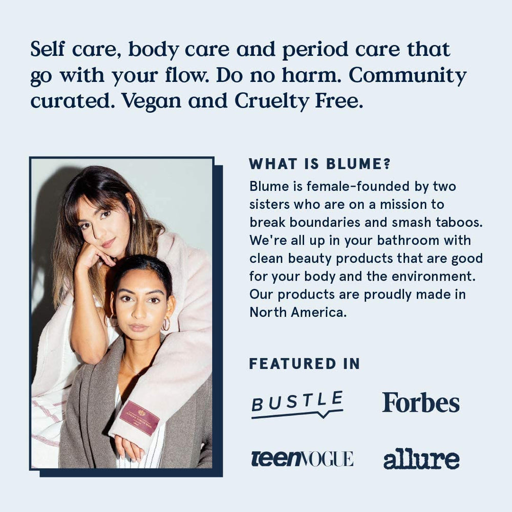 Blume Treat & Fade bundle emphasizes clean ingredients and transparency