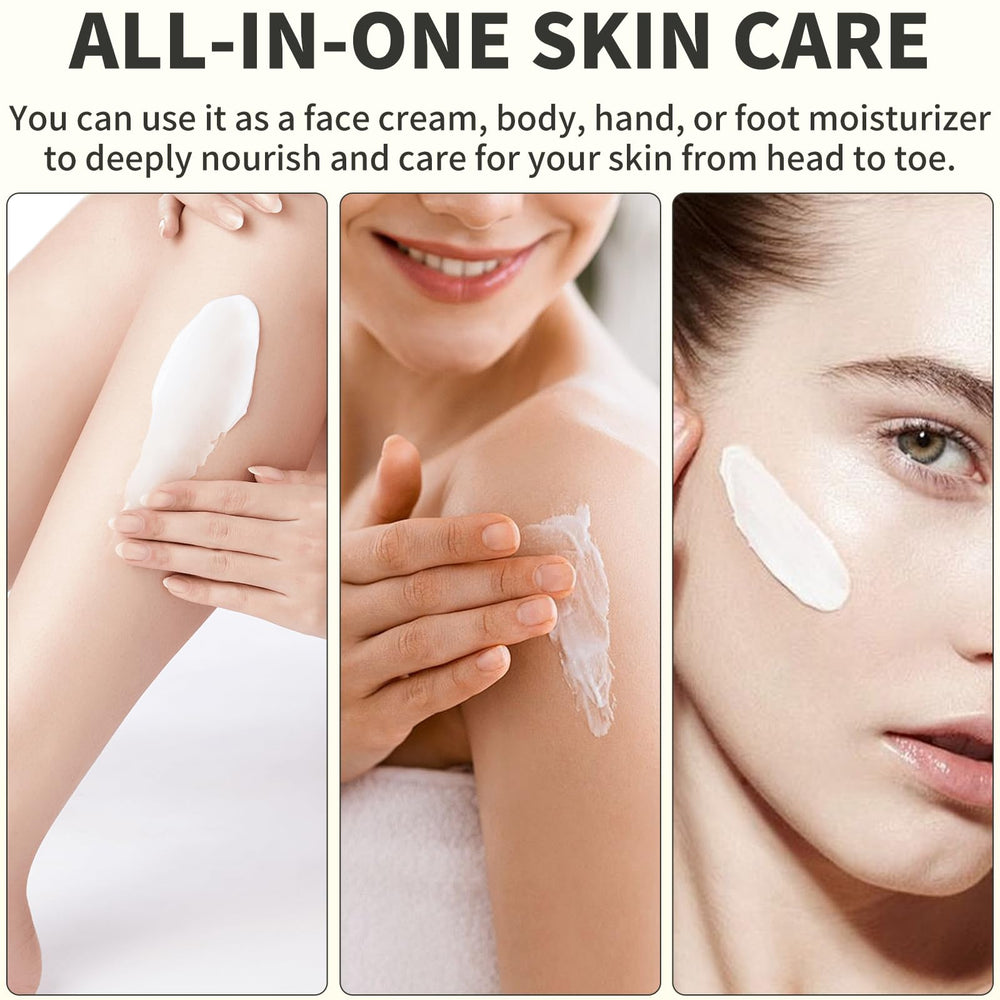 BMDYJK balm applied to the face for daily hydration and comfort.