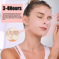 BNIFI mask promoting brightened, even-toned skin after use.